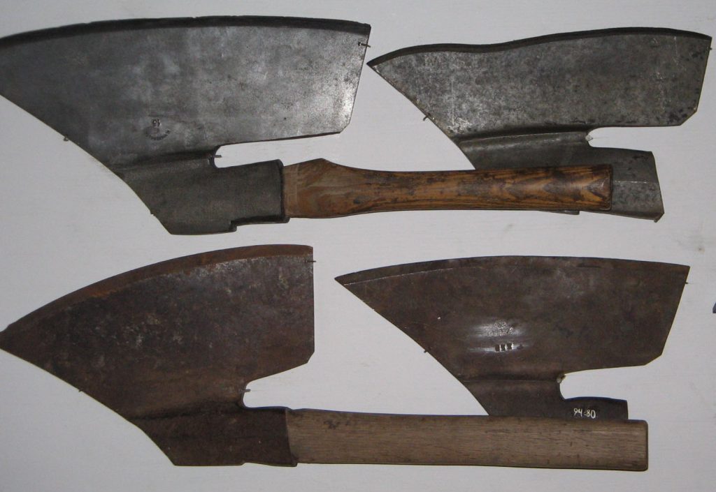 Danish broadaxe (Bredbile) – traditional Scandinavian timber hewing tool