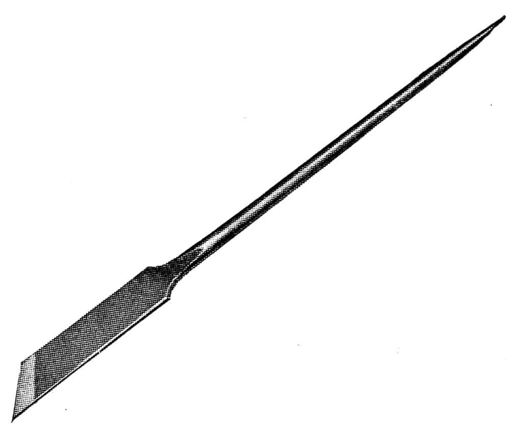 Marking knife and striking knife, technical illustration from Cassells' Carpentry and Joinery by Paul N. Hasluck