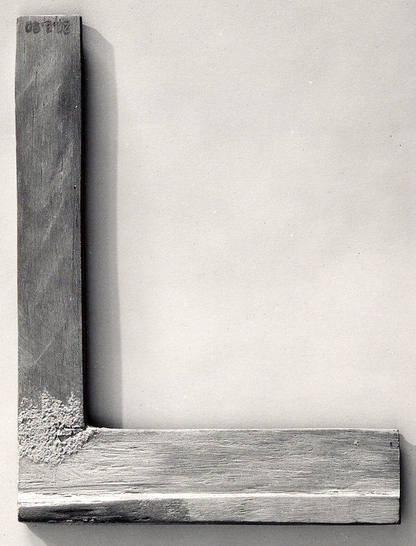 Carpenter's try square from the collection of the Metropolitan Museum of Art, New York