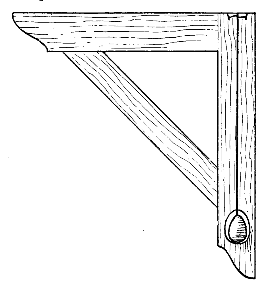 Technical illustration of a plumb square and try square from Cassells' Carpentry and Joinery by Paul N. Hasluck